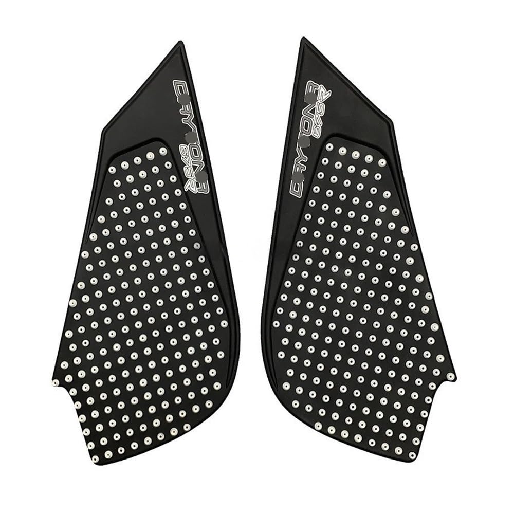 Protections réservoir Moto Kit De Protection Et Fixation pour Réservoir Moto (Autocollants Inclus) - Pièces Rechange pour 675 (2006-2013)
