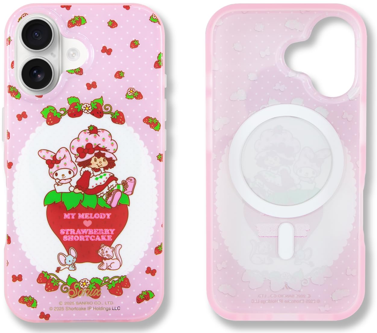 iPhoneアクセサリー CASSETIFY My Melody Strawberry Milk Case My Melody™ x Strawberry Shortcake™ MagSafe® Compatible