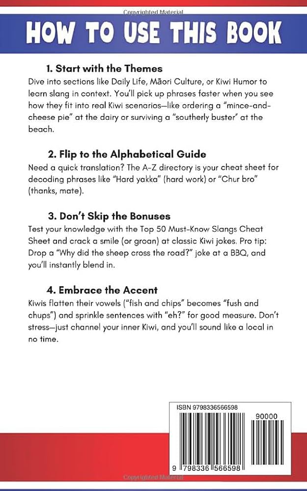 Amazon.com: New Zealand Slangs Travel Size Phrase Book: Simple