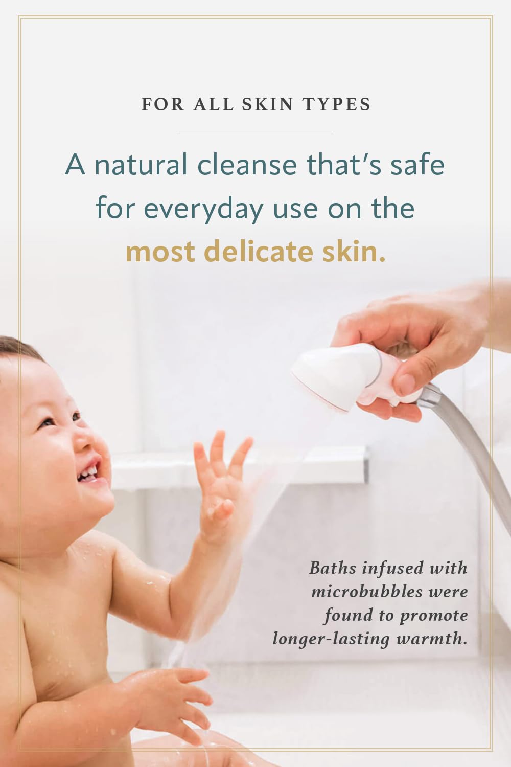 Purebble Pro – Professioneller Mikroblasen-Duschkopf für Friseursalons, Haustiersalons und Baby-Pflege zu Hause | Hochleistungs konzentrierter Duschstrahl | Made in Japan