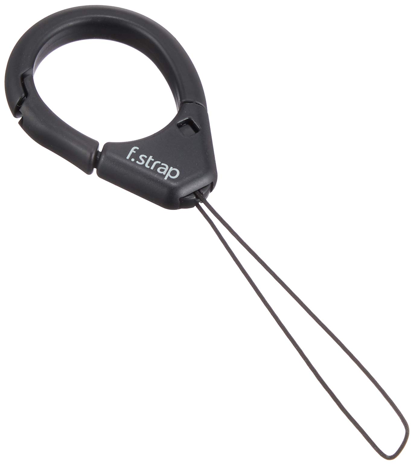 サンワサプライ(Sanwa Supply) フィンガーストラップ(ブラック) スマホ デジカメ 落下防止 DG-ST37BK