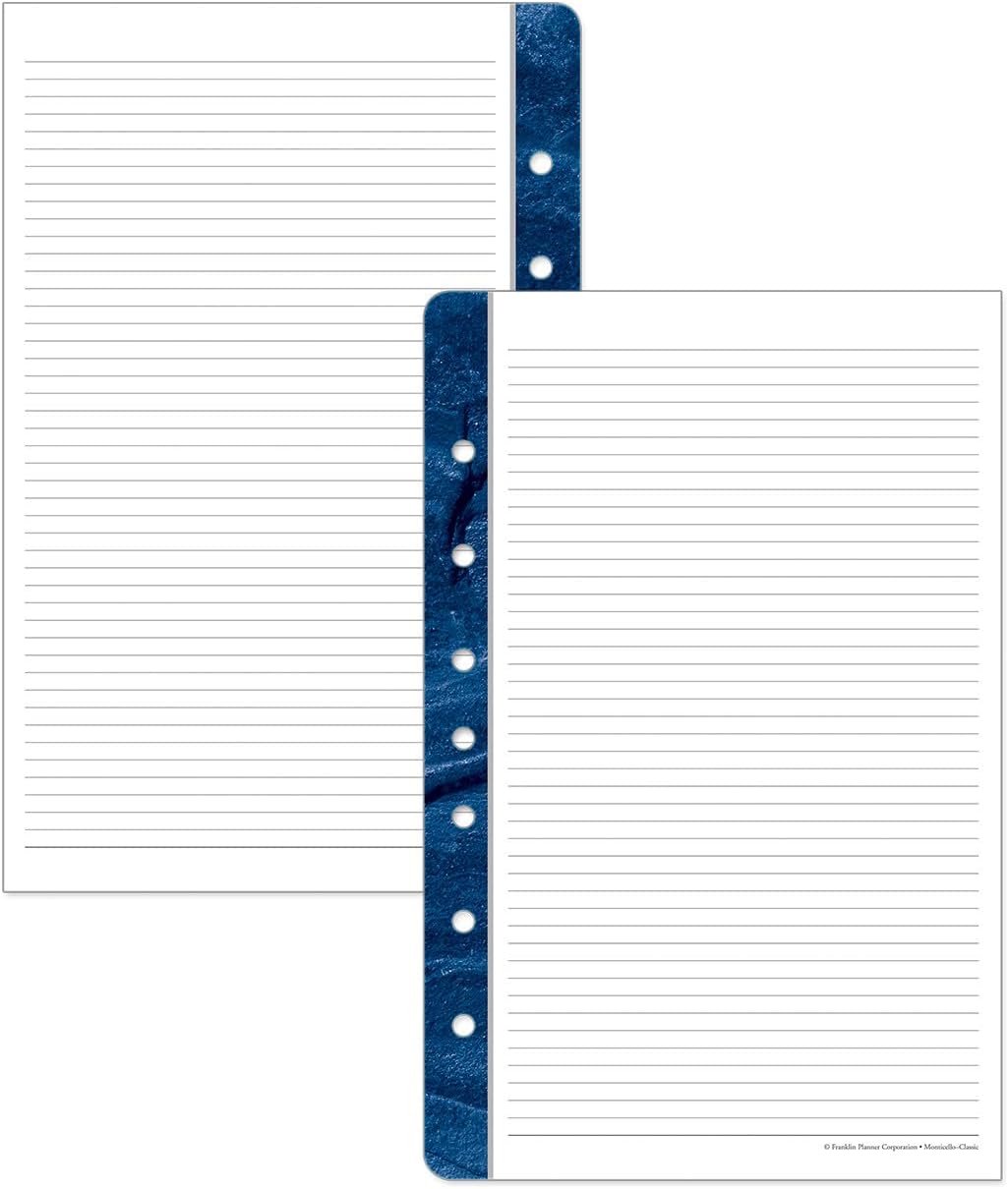 FranklinCovey - Monticello Ring-Bound Planner Refill - One Page Per Day (Classic, Jul 2026 - Jun 2027)