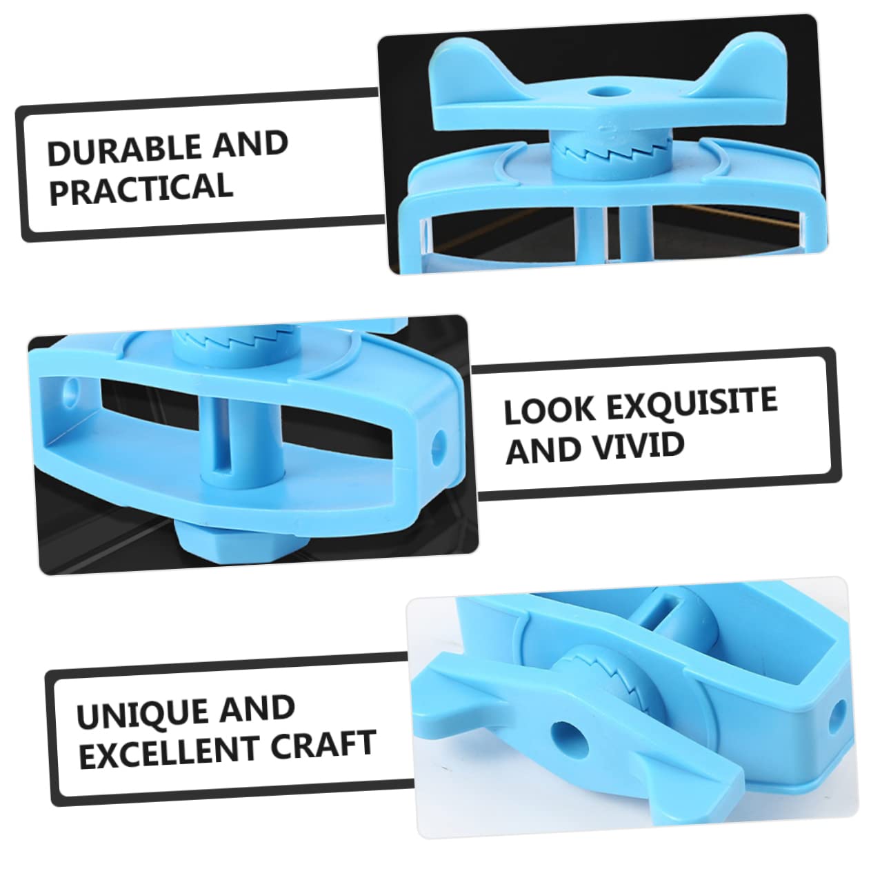 DOITOOL 24pezzi Tensionatori Plastica Per Filo Elettrico Isolatori E Tendifilo Per Recinzioni Elettriche Per Bestiame Accessori Per Recinzione Elettrica E Fai Da Te