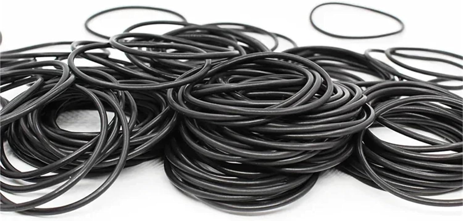 Oリング、厚さ1.9/2.2/2.4/2.8/3.1/4/5.7mm CS NBRニトリルシール耐熱ガスケット(OD8xCS2.2-