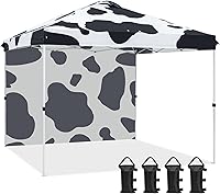 Vista 48 de EAGLE PEAK Tienda de campaña desplegable con 1 pared lateral, tienda de campaña para eventos de fácil instalación, sombra para exteriores, bolsa