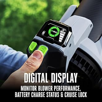 EGO POWER+ Leaf Blower, Cordless Electric 880 CFM, Includes (2) 56V 4.0Ah Batteries and Charger - LB8803-2