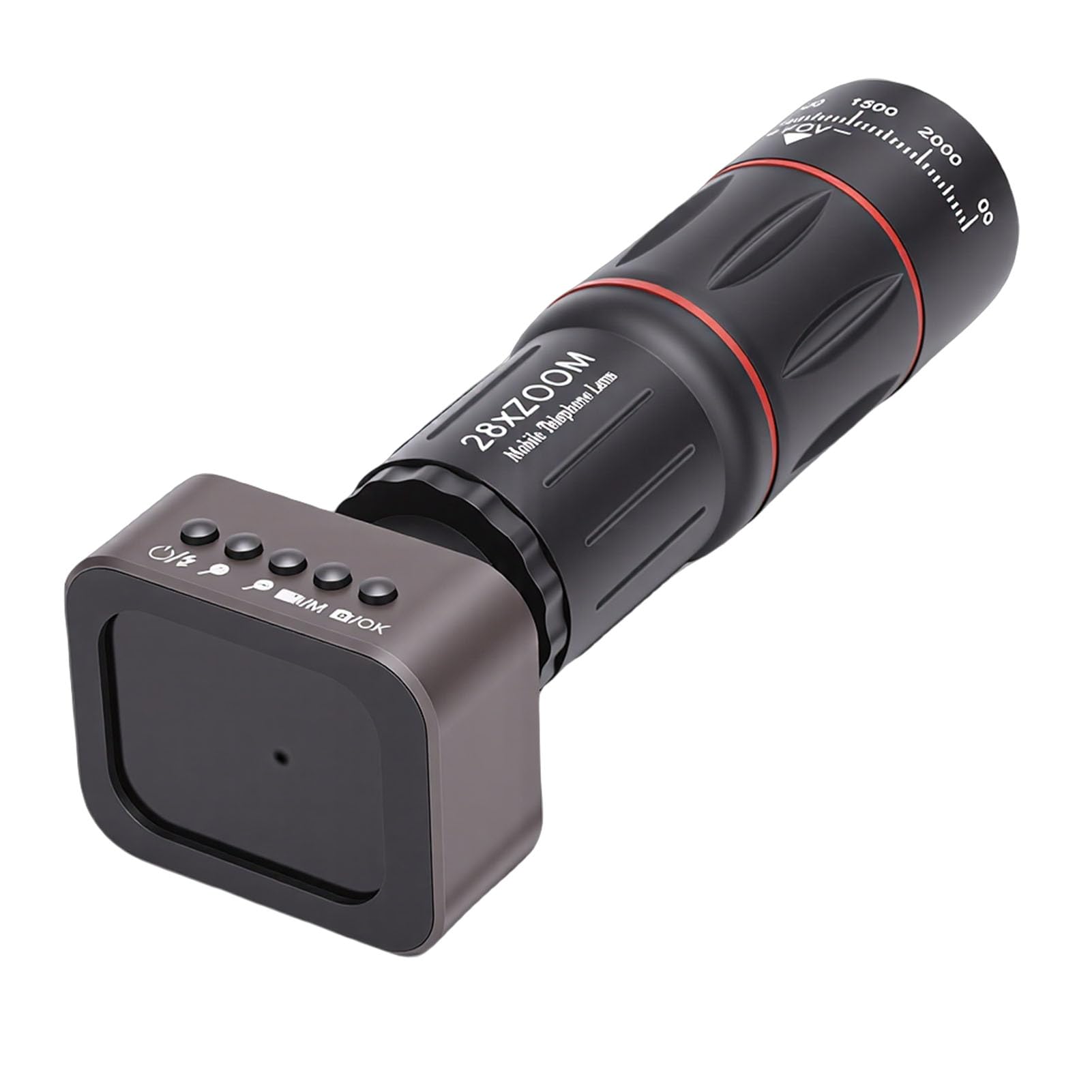 Ausla Fotocamera Monoculare con Teleobiettivo 18X, Prisma Compatto in Vetro ED, Registrazione Video HD con 20 Effetti per il Birdwatching e l'osservazione della Fauna Selvatica