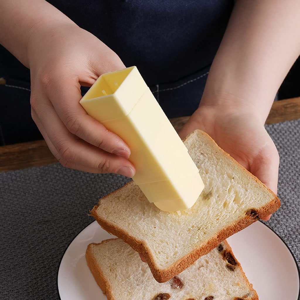 Practical Butterer for Pancakes Waffles Bagels Bread Butter Dispenser Lightweight Easy Keeper Box Spreader for Corn Bread Pancakes Waffles Bagels Small Pp