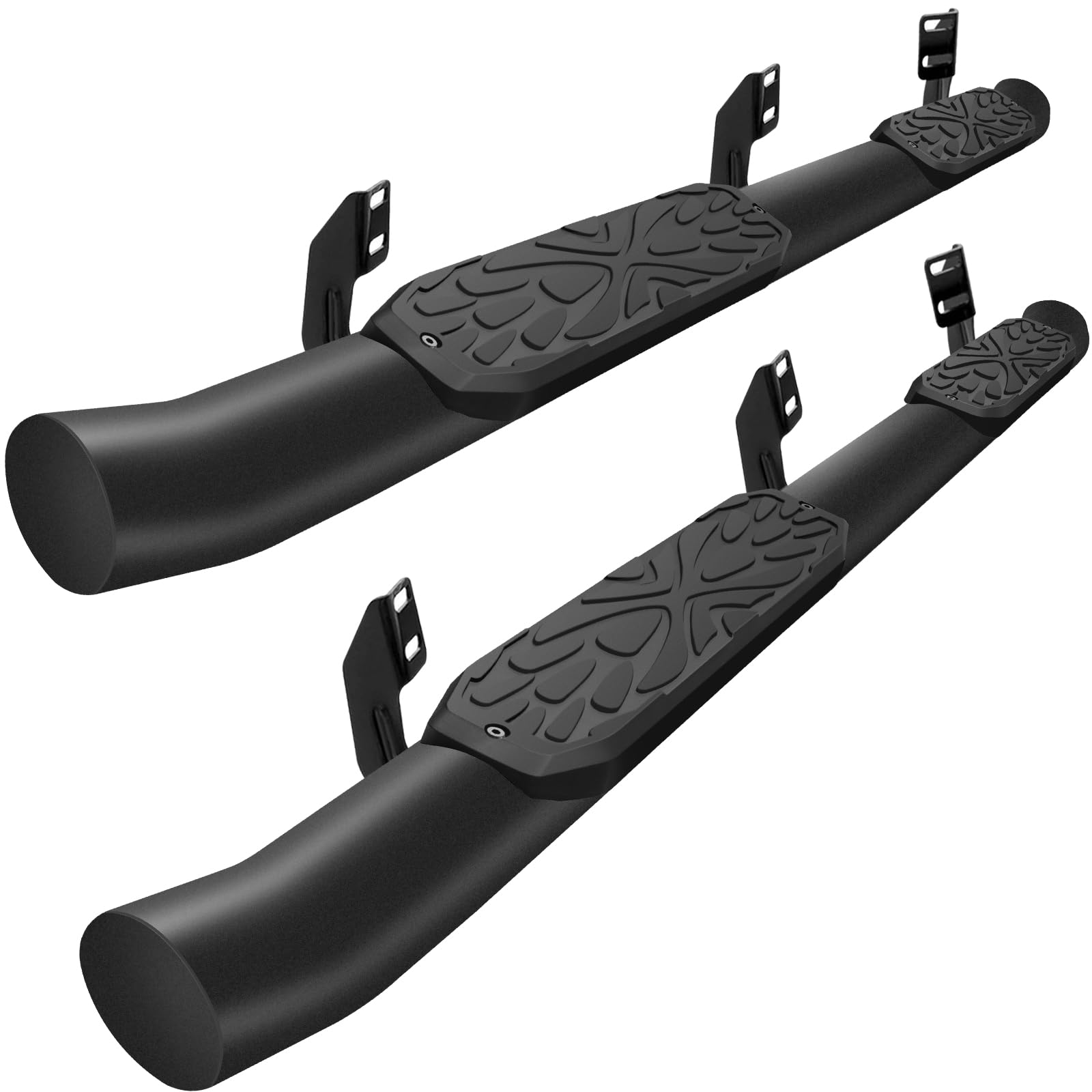 Running Boards Compatible with 2005-2026 Nissan Frontier Crew Cab | Running Boards For 2005-2026 Nissan Frontier Crew Cab, 3.5 Inch Frontier Side Steps, Carbon Steel Step Bars Nerf Bars