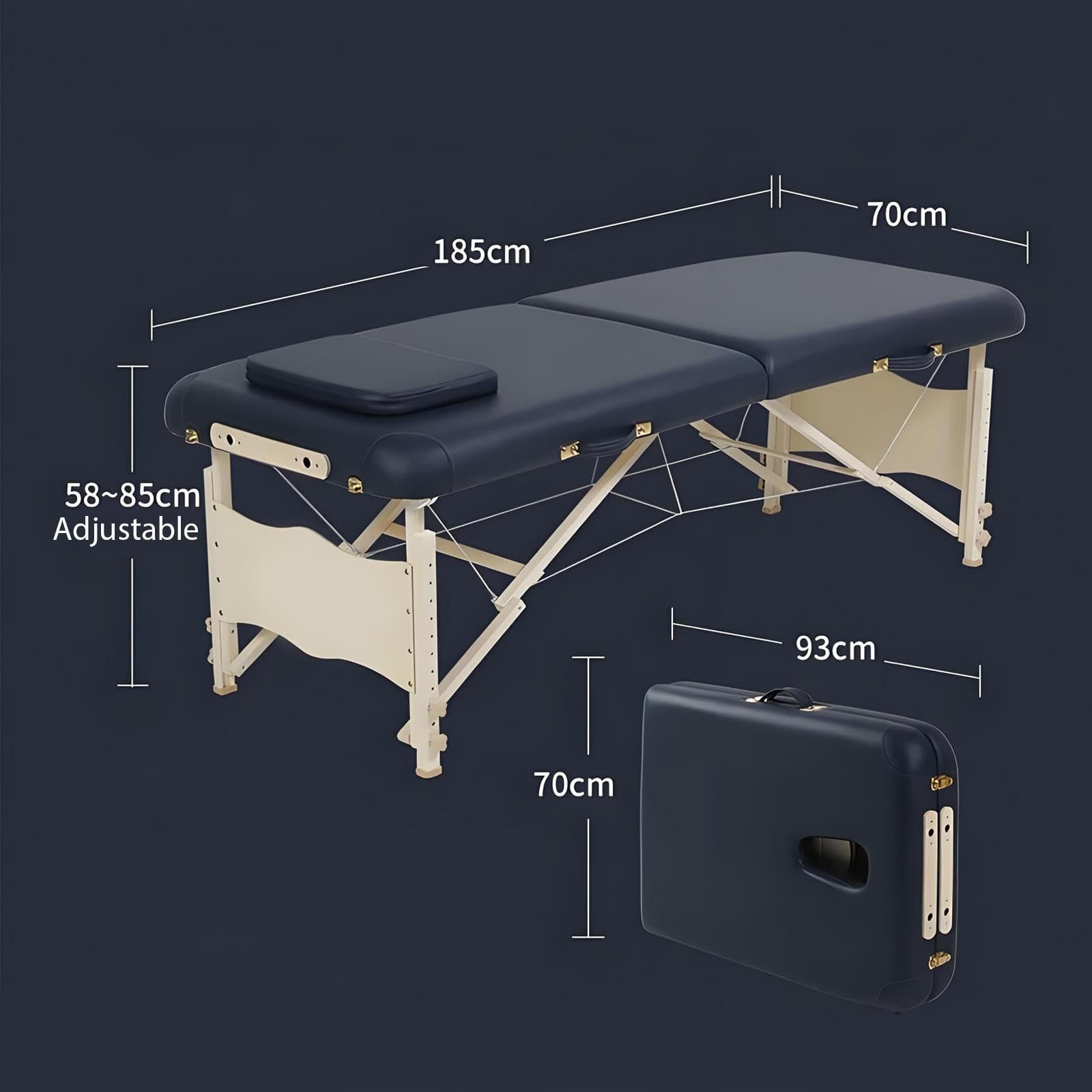 Lettino Massaggio Portatile Altezza Regolabile Lettino Massaggio Portatile