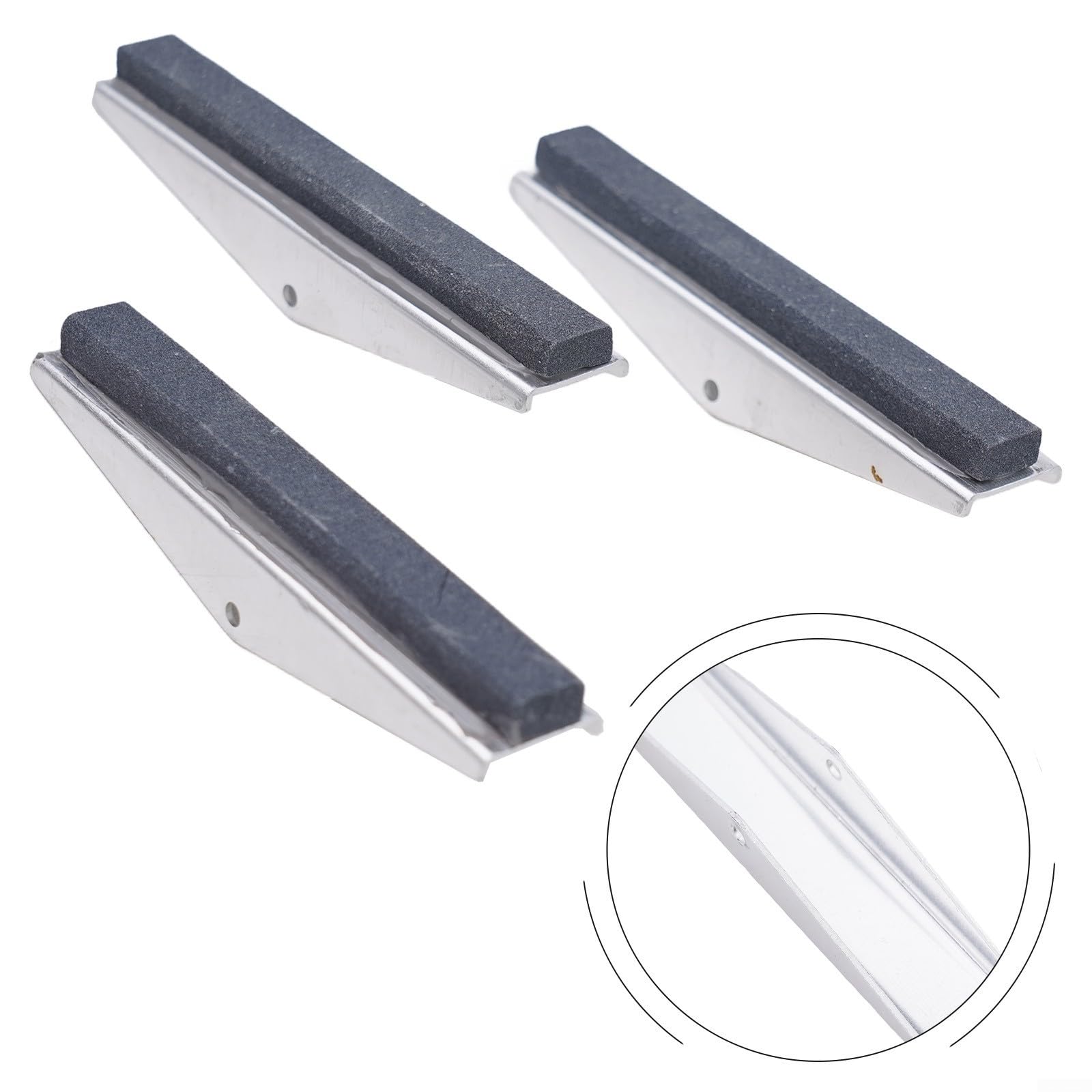Set di 3 utensili per levigatura cilindri motore, con dado zigrinato per il controllo della tensione, ideale per varie applicazioni di motore e rettifica (10,2 cm)