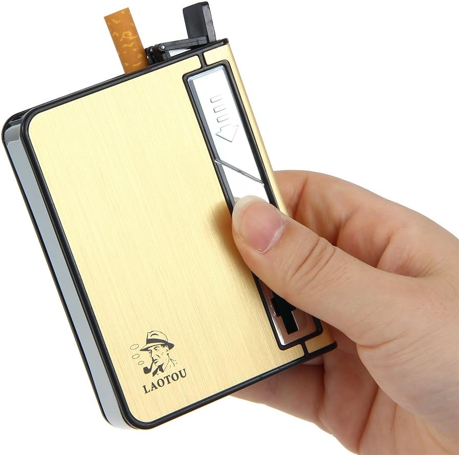 Amazon Co Jp Padgene 電子ライター Usb充電式 タバコケース Usbライター 火が出ない ガス オイル不要 シガレットケース 10本収納 腕時計