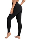 VALANDY High Waisted Leggings for Women Stretch Tummy Control Workout Running Yoga Pants Reg&Plus Size