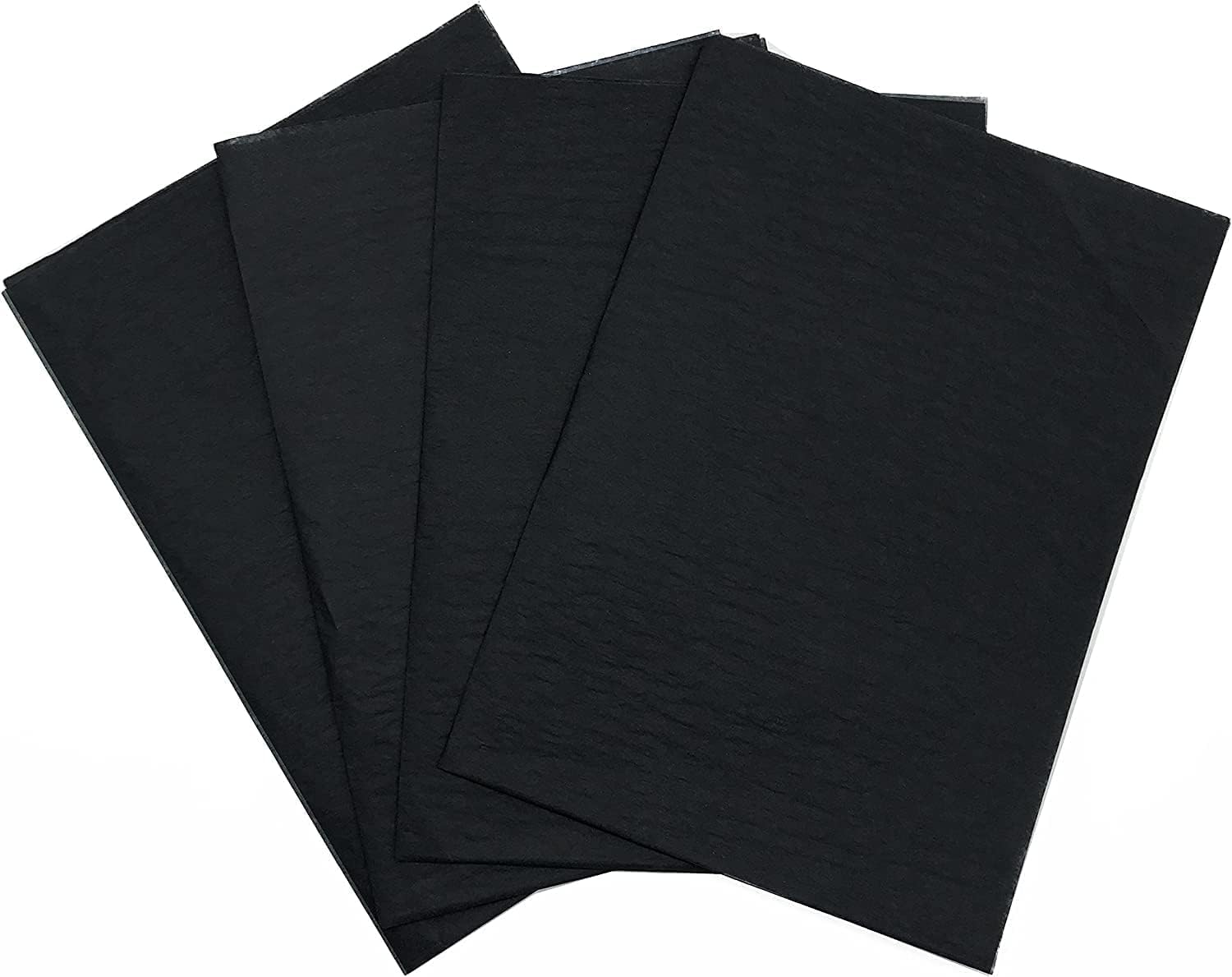 REDDOTGIFT 25 Sheets Black Tissue Paper Gift Wrapping DIY Tissues 50 * 75cm…17 Grams,Acid Free for A Variety Of Craft, Art and Paper Projects,T-Shirt Wrap (Black, 50x75cm)