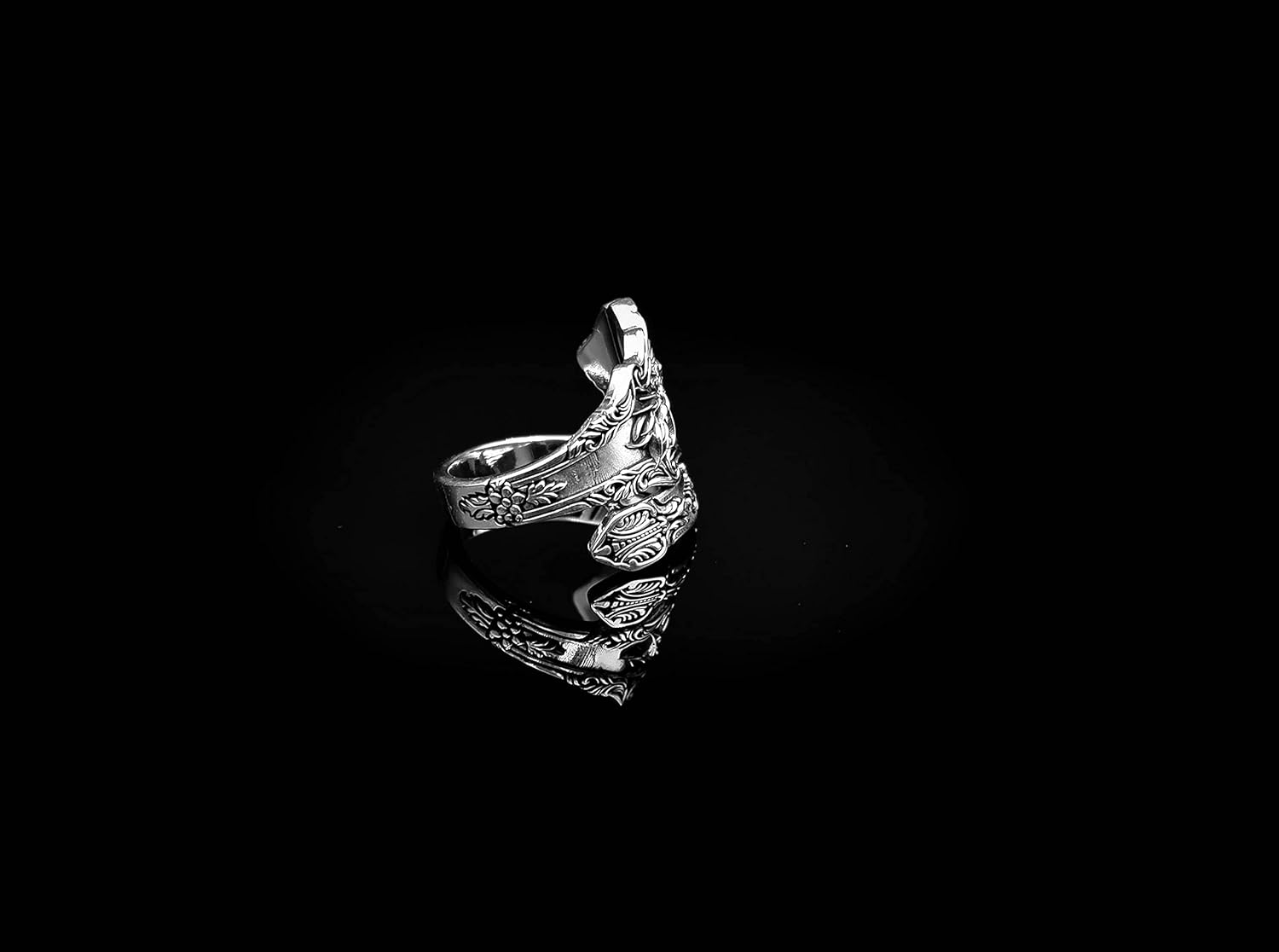 925 Sterling Silver Phoenix Ring Bird Animal Jewelry Gifts for Men Women Size 6-15