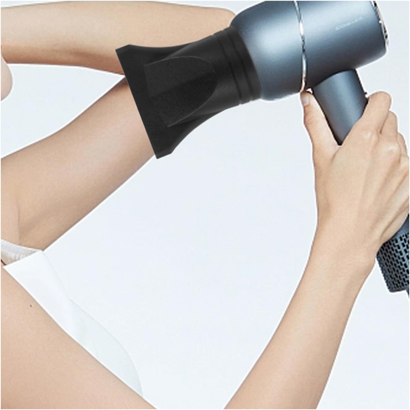 Hohopeti 4 Piezas Accesorios para Secador de Pelo Boquillas Concentradoras Resistentes Altas Temperaturas Compatibles con Diámetros de Secado Uniforme y Rápido