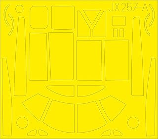 Eduard EDUJX257 1/32 T-Face A-26B Invader Double-Sided Paint Mask Sticker (for Hobby Boss) Plastic Model Masking Sticker