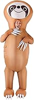 Vista 1 de Morph - Disfraz inflable de perezoso, disfraz de perezoso inflable, disfraz de perezoso para Halloween, disfraz inflable de perezoso para adultos