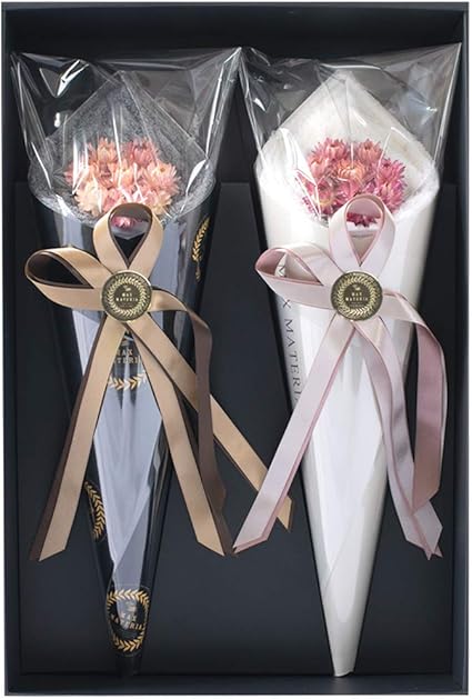 Amazon Maxmateria 花束バスタオル セット 手提袋無 Flower Bath Towel Set Gray White マックスマテリア ドライフラワー 花束タオル タオル ギフト 誕生日 記念品 新築祝い 結婚祝い 花束 タオルセット ホーム キッチン オンライン通販