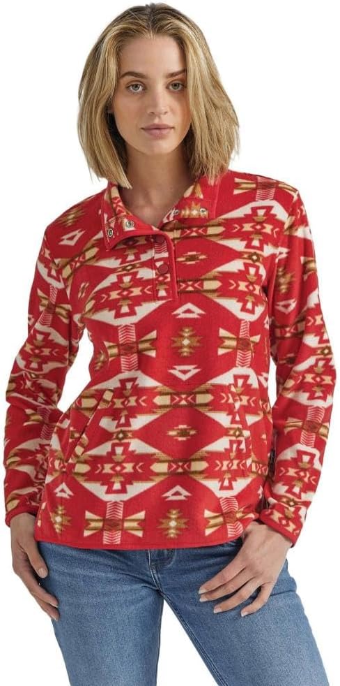 Wrangler Women's Retro Americana Fleece Pullover