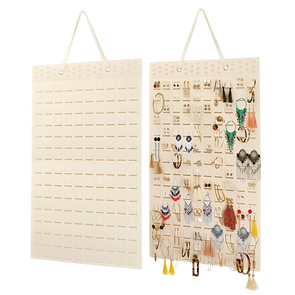 Portagioielli da Appendere,Porta Collane da Armadio,Hanging Jewelry Organizer Gioielli da Appendere,Appendi Collane da Armadio,Porta Orecchini Organizer da Parete,Appendi Orecchini da Parete