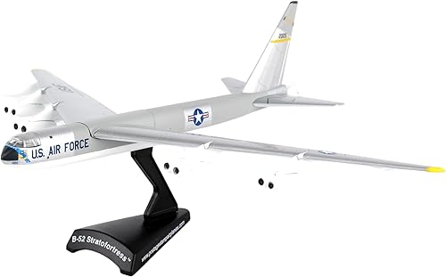 Miniatura 2 de Daron Worldwide Trading sello de correos USAF B-52Stratofortress 1300Silve avión modelo