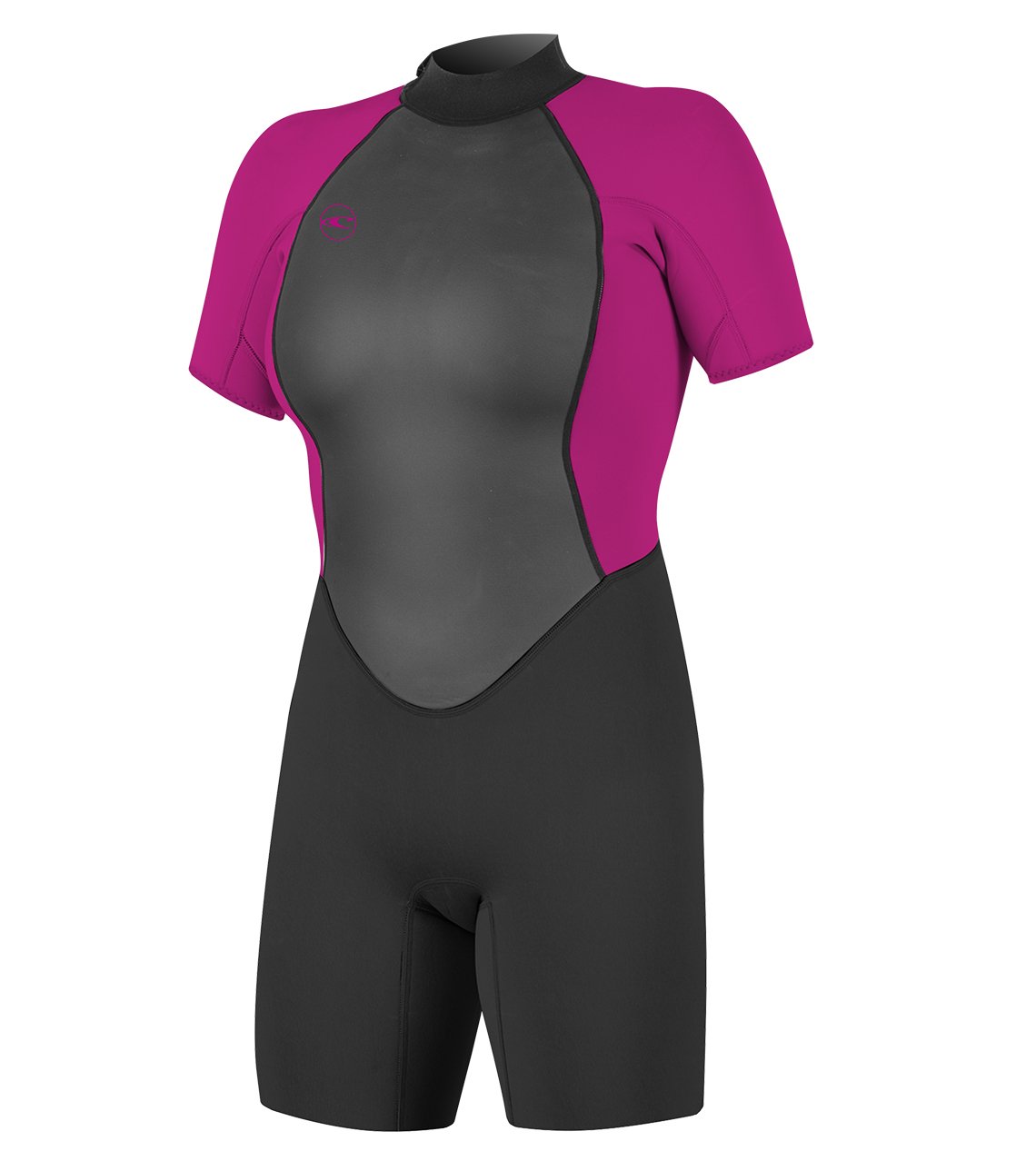o'neill women's reactor-2 2mm back zip short sleeve spring wetsuit