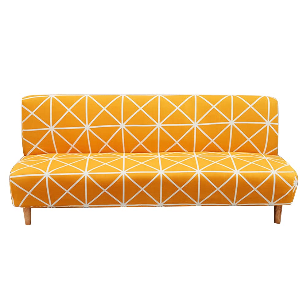 Housse clic-clac sans accoudoirs 155-185 cm idéale pour rénover le studio