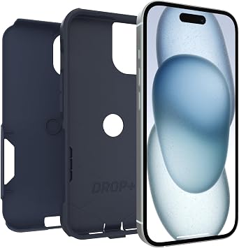 OtterBox iPhone 17e, 16e, 15, 14, 13 Commuter Series Case - Riverside Blue