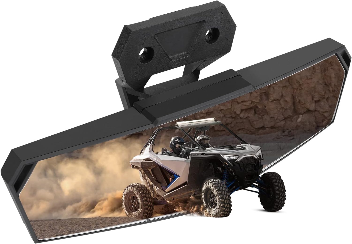 Center Rear View Mirror High-Definition Race Convex Mirror Compatible with Polaris RZR PRO XP / 4, Turbo R /4 2020 2021 2022 2023 2024 2025 2026, 2024+ RZR XP 1000# 2883763