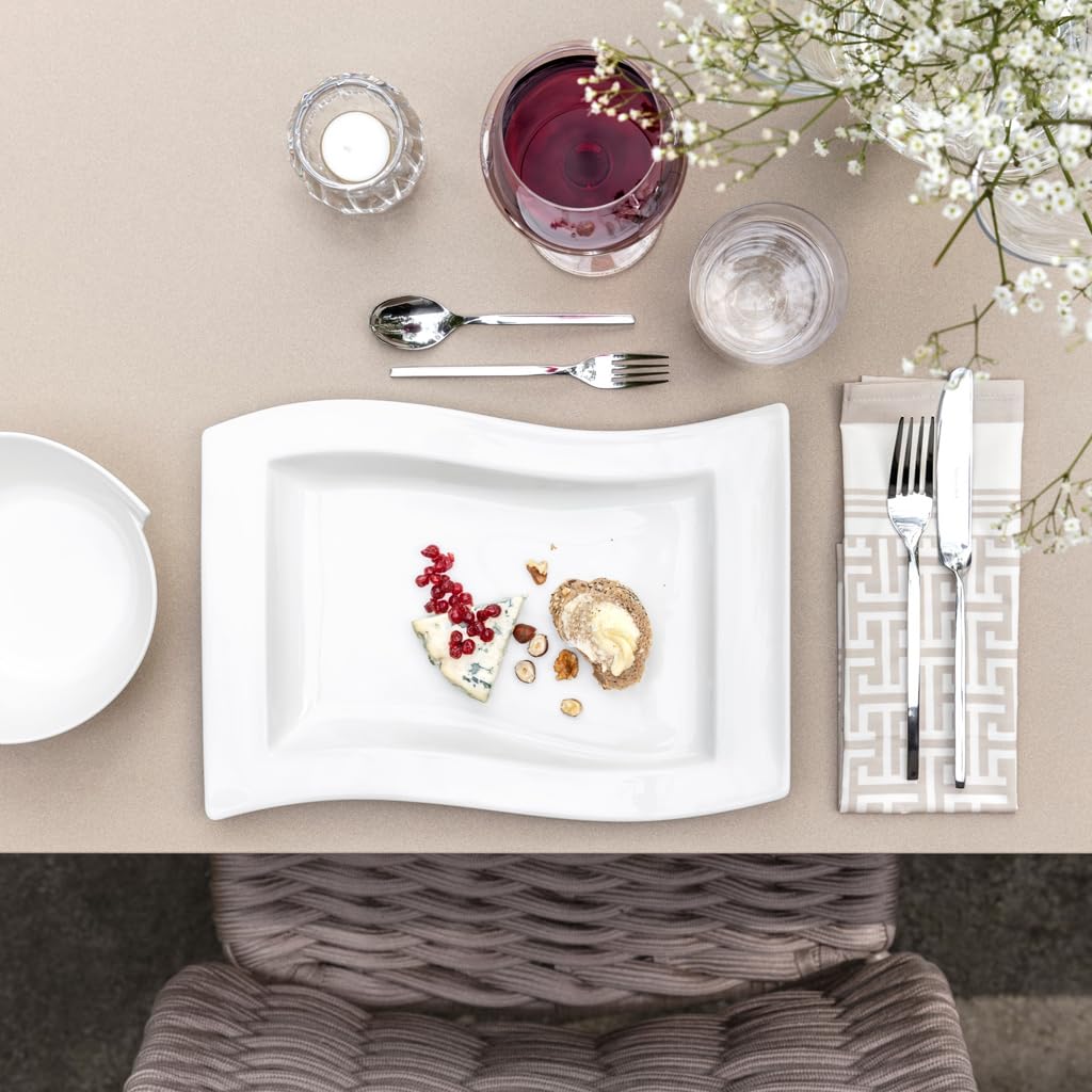 Villeroy & Boch New Wave 5-Piece Place Setting, 18/10 Stainless Steel, Service for 1