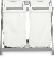 Vista 3 de Soporte para moisés compatible con soportes de moisés UPPAbaby, paquete de 2, doble compartimento y asas de transporte