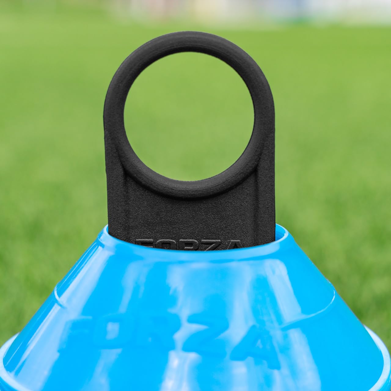 FORZA Mini Plots de Marquage pour Entraînement de Sport [Pack de 50/1000] | Cônes Durables et Polyvalents pour Le Football, Le Rugby et Plus | Support de Transport