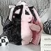 Attatoy E-Girl Bunny Plush, Anime Goth Stuffed Animal for Teens