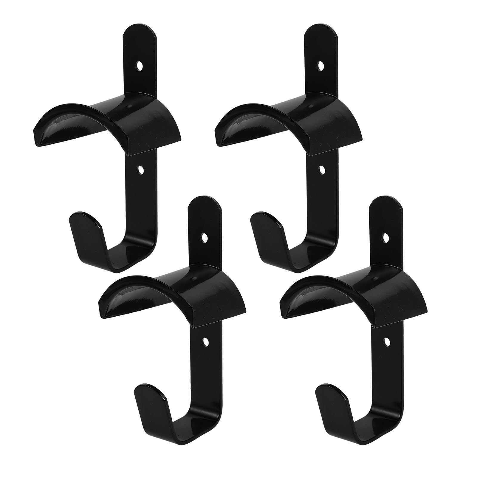POPETPOP Zaumzeughalter 4 Stück aus Metall, mit Haken und Schrauben
