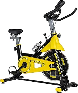 MaGiLL Spin Bike for Home Gym, Indoor Stationary Bike for Cardio, Spin Bike with Bottle Holder And Ipap Holder