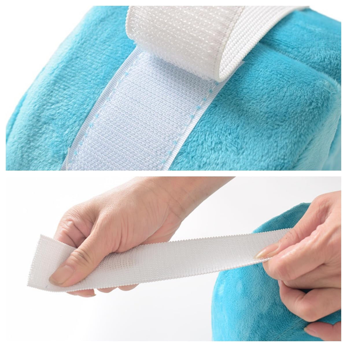 Coussinets de Soutien pour Pieds SurélevésTalonnières Anti-Escarres Réglable Coussin Protection de Talon Main pour Blessure au Pied Blessure de Jambe Universel Gauche et Droit