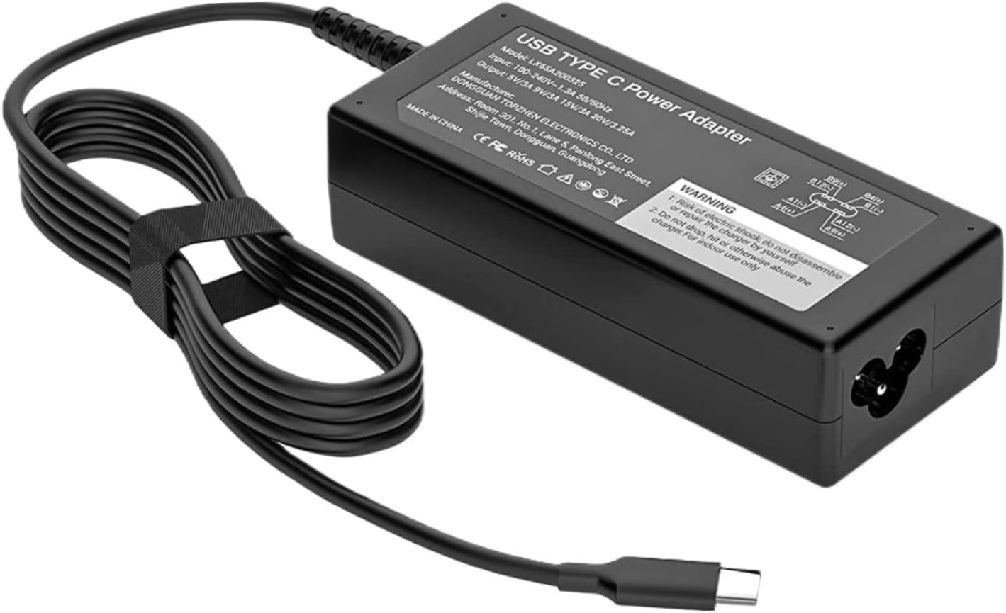 65W USB-C Laptop Charger Compatible with Acer Aspire Go 15 AI Ready Laptop AG15-32P-39R2, Compatible with Aspire Go 15 Laptop AG15-42P AG15-72P Power Supply