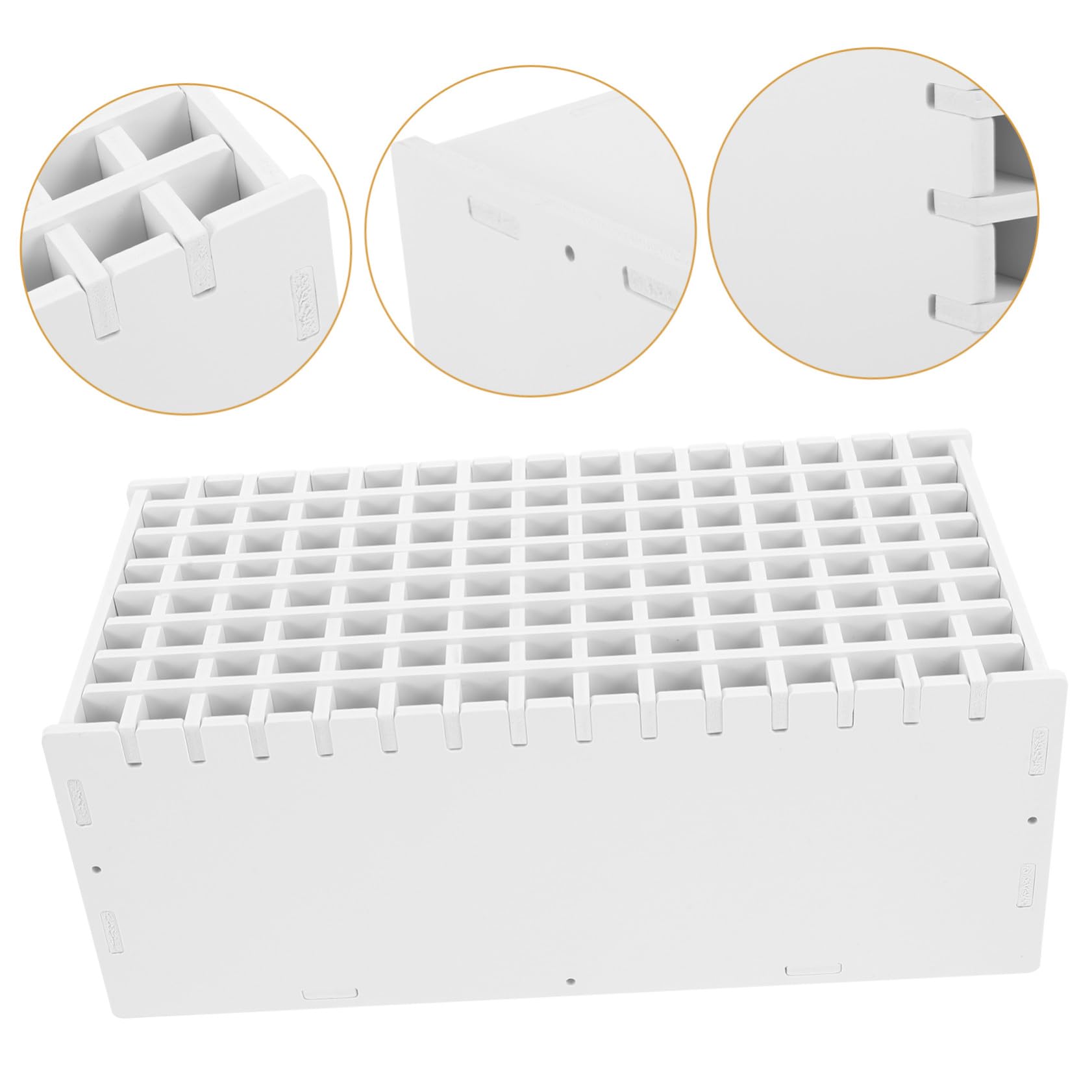 Hohopeti Organizer da Scrivania con Scomparti Trasparenti e Custodia per Forniture Scolastiche Supporto Penne e Accessori per Ufficio e Studio