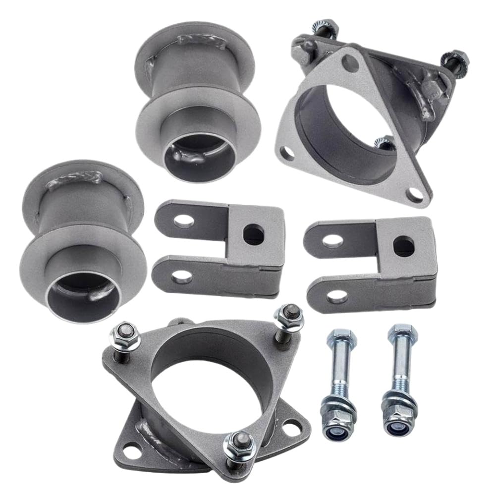 Kit di Sollevamento livellante Posteriore da 3 Pollici Anteriore da 3 Pollici Compatibile con Parti di motociclette automobilistiche Yukon XL Escalade 2007-2020 Tahoe Suburban 1500 2007-2018
