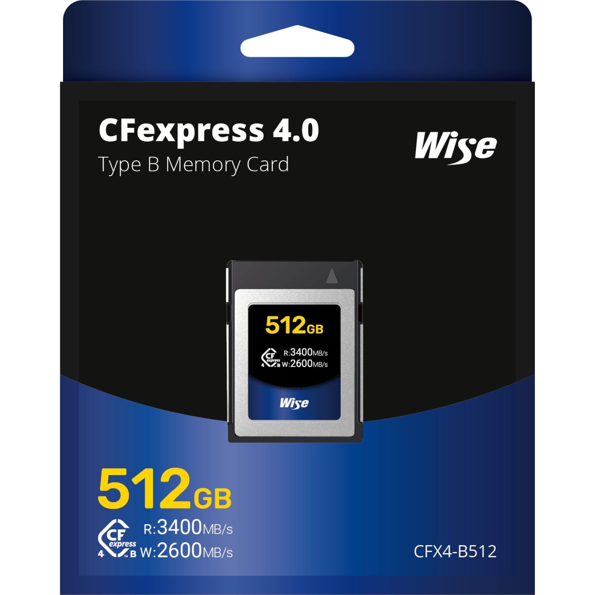 Wise CFexpress 4.0 Type B 512GB WI-CFX4-B512