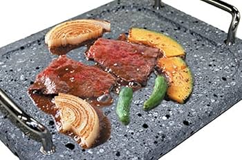 Amazon.co.jp : 池永鉄工 溶岩石プレート 日本製 ガス火専用
