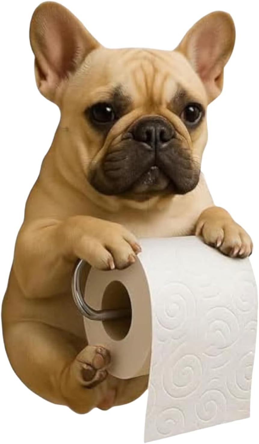 Nuevo Porta Rollo De Papel Higiénico Con Temática De Perro De La Serie De Perros, Una Linda Decoración Para El Diseño De Decoración Del Hogar. | Leroy Merlin