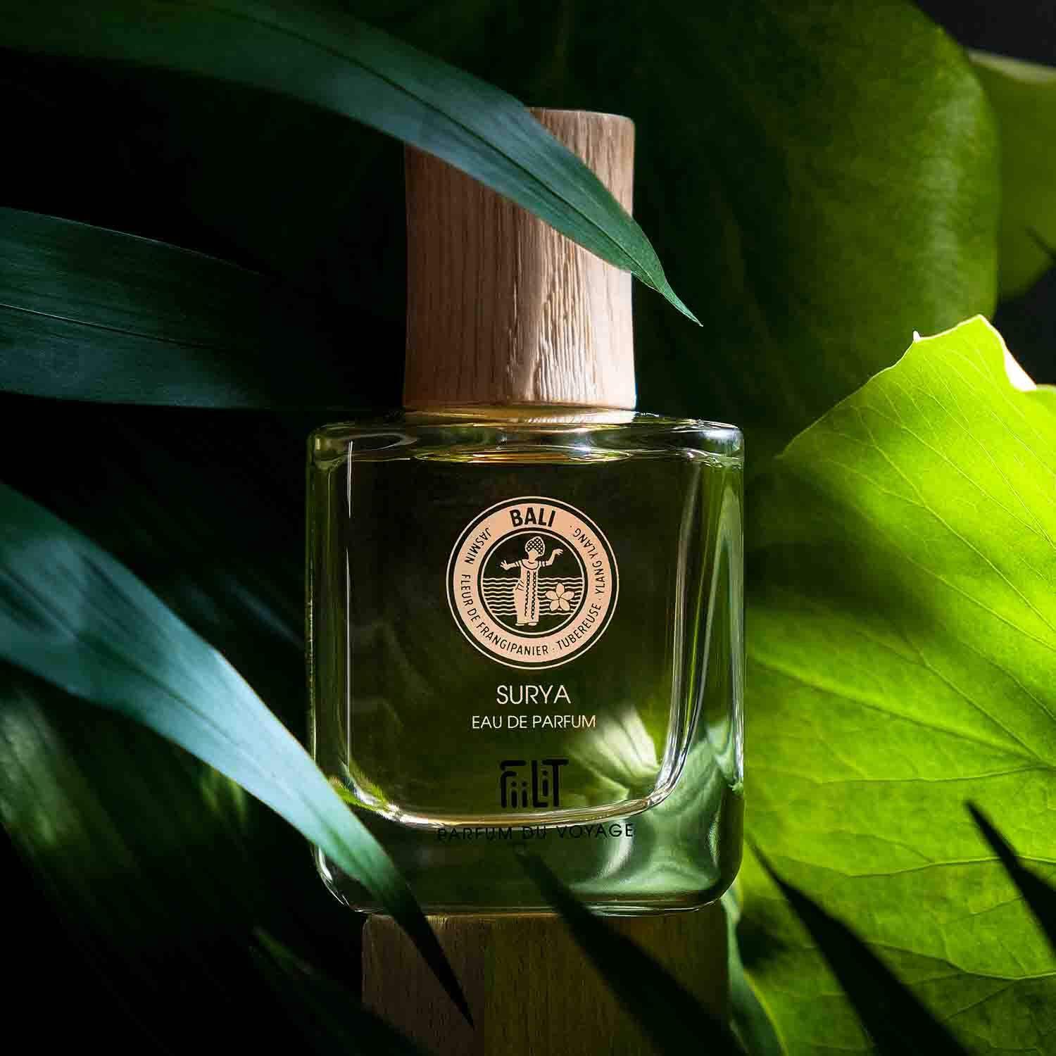 Eau de Parfum SURYA BALI - FiiLiT Parfum du Voyage - mixte - Spray Rechargeable - Floral Oriental