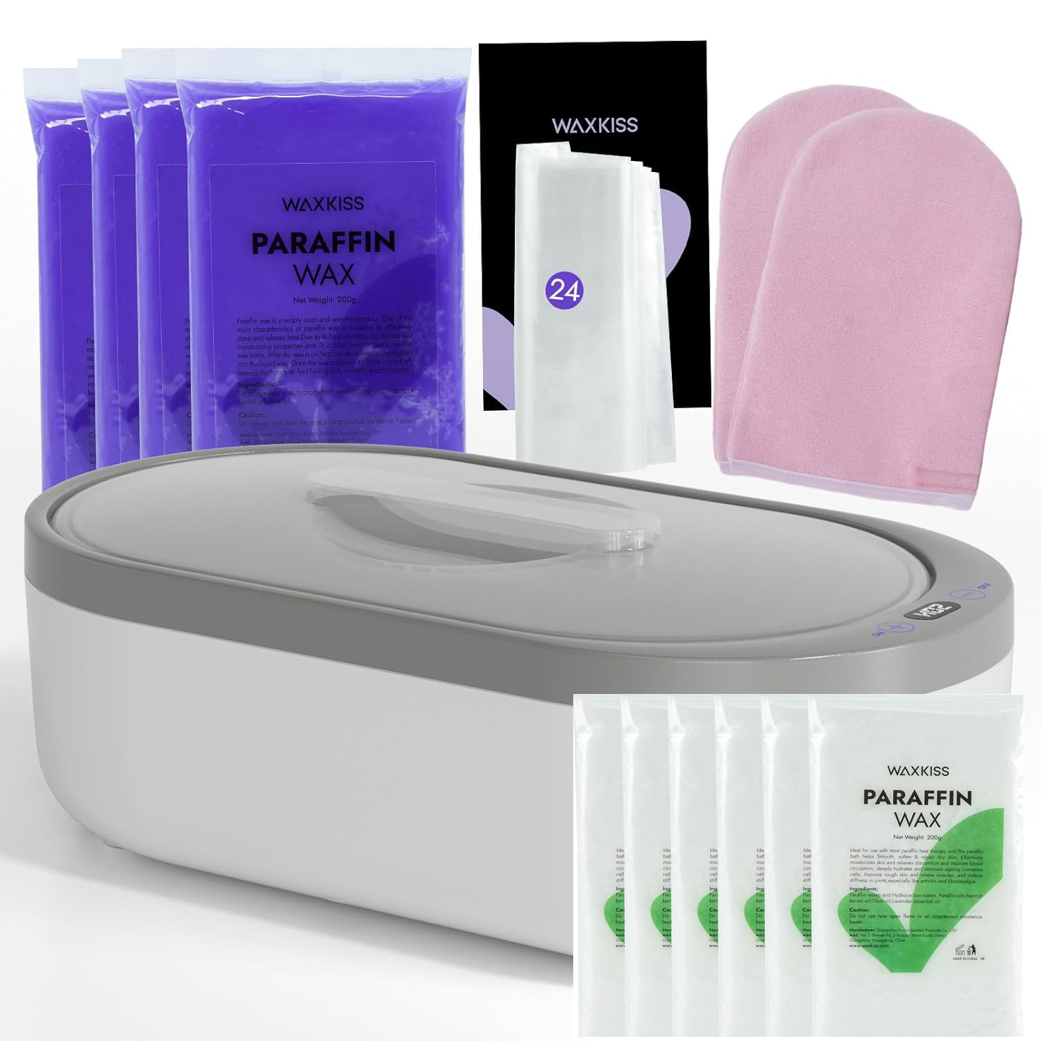 paraffin wax machine paraffin baths kit with an extra box of paraffin wax