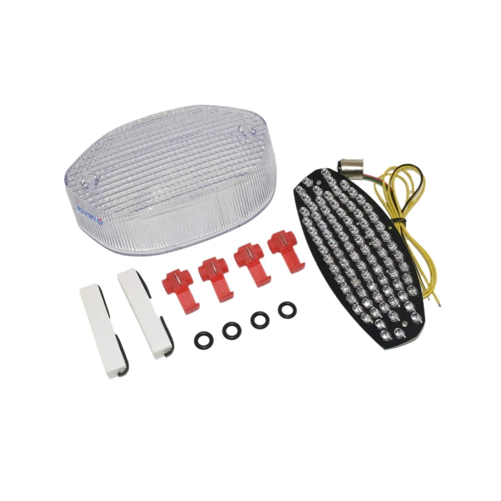 Luz Trasera LED Transparente con Señal de Giro para BMW F650CS R1100S 8