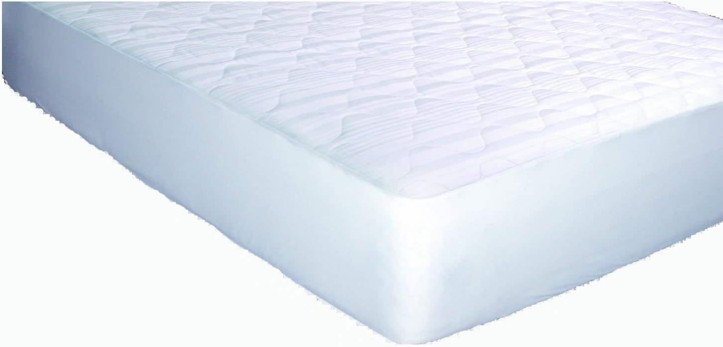 Newpoint 400 Thread Count Jacquard Mattress Pad, Full