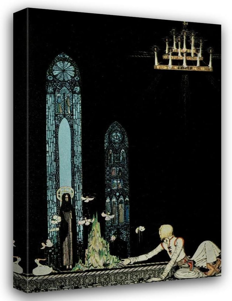 ArtDirect East of The Sun and West of The Moon Pl 16 (1922) 10x14 UnFramed Museum Art Print Poster Ready for Framing by Kay Rasmus Nielsen (Danish, 1886-1957)