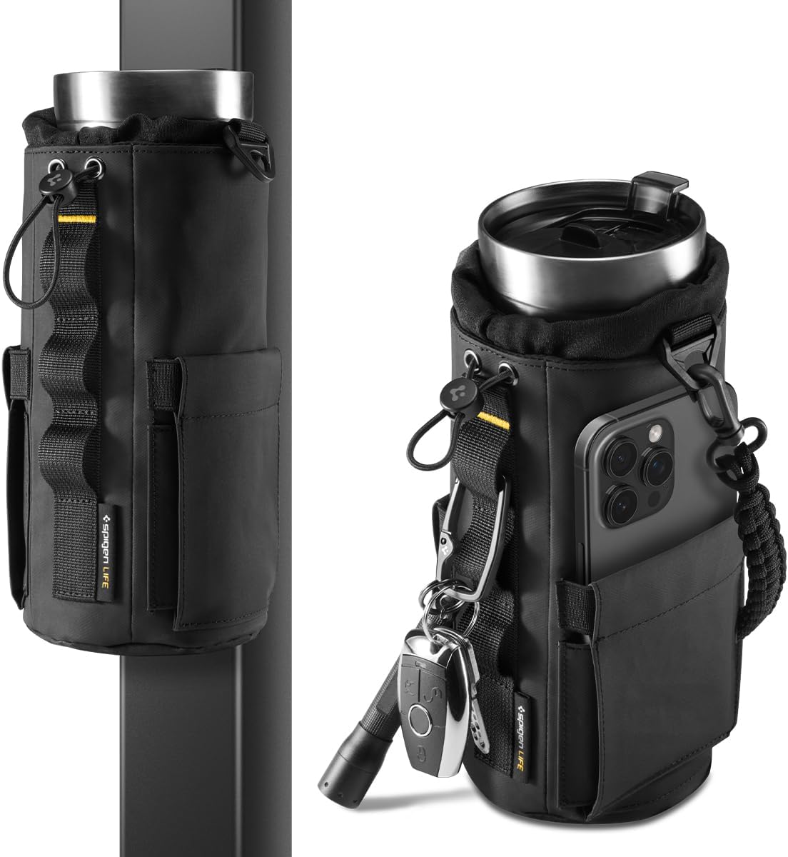 Spigen Life Drink Cup Cover LF500 Magnetic Gym Bottle Holder Fits 20oz