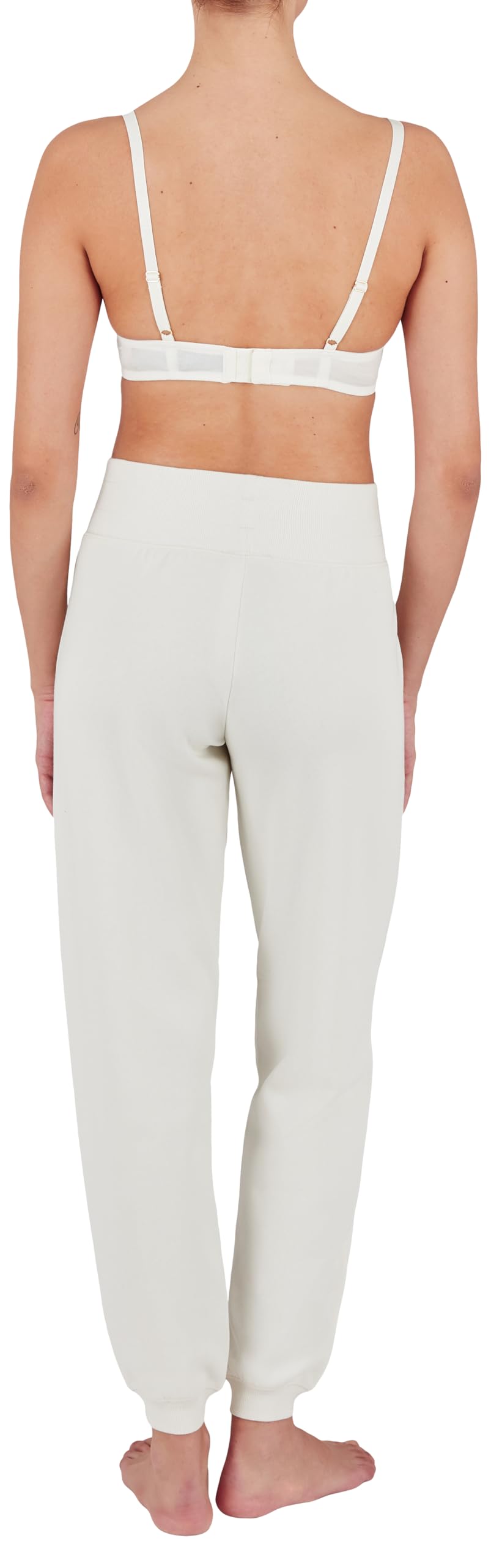 Emporio Armani Fuzzy Fleece Pants With Cuffs - sweatpants Kobiety